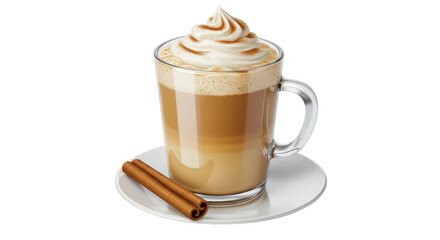 Isolated Latte Macchiato