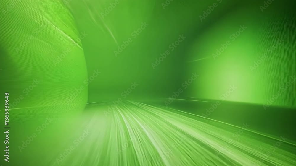 Poster green abstraction: an abstract, verdant composition with dynamic lines and textures that captures a 