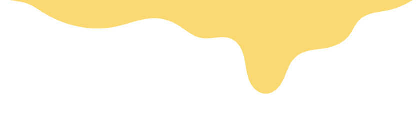 yellow melt butter. flat style melting mustard. melting mustard isolated on white background. wavy background for advertising banner. abstract wavy background. melted mayonnaise illustration.