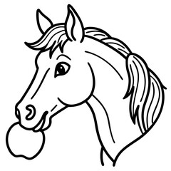 horse vector illustration