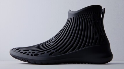 Innovative shoe factory design exploring quality and chaos in modern footwear creation