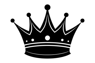 crown isolated on white
