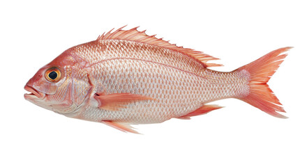Isolated Red Snapper