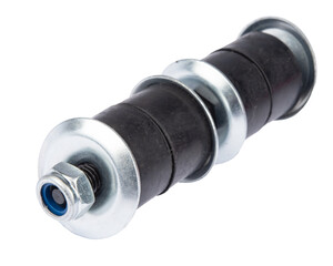 New auto parts, tie rod on a white background. Car Suspension Repair