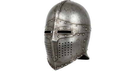 Isolated Medieval Helmet