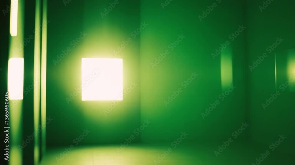 Poster illuminating abstract: a vibrant abstract composition showcasing light and shadow. capturing a sense