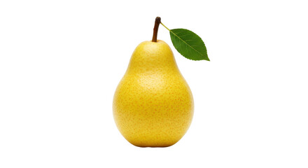 Isolated Yellow Pear