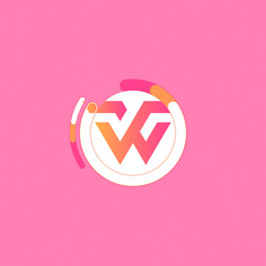 Flat Loop Circles Square Logo Reveal 188