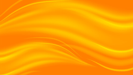airflow background. smooth abstract vector background with flowing golden-orange light waves, creating a warm, dynamic, and energetic visual effect.