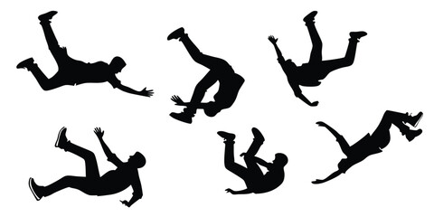 silhouette of people