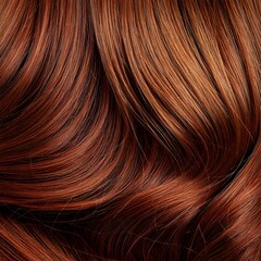 Fototapeta premium Close-up of curly hair ,showcasing its rich texture, volume, and natural shine.