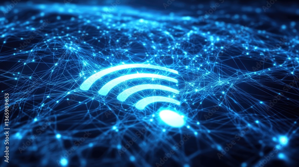 Poster wireless dsl connectivity: modern web browsing in cyberspace with a sleek modem and computer
