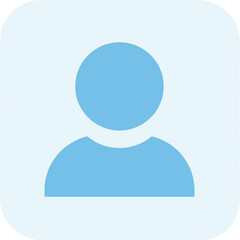 Obraz premium User Icon: Simple Profile Symbol - Person Placeholder Icon: Generic Avatar - Account Icon: Basic User Representation