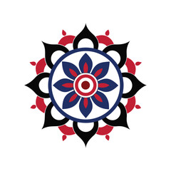 indian mandala vector art design