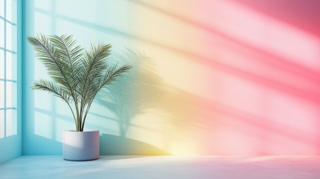 A simple, elegant wallpaper with a soft gradient of pastel colors, creating a calm and modern minimalist design