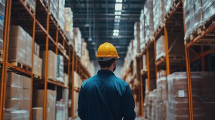 Warehouse Worker, Day in the Life of Logistics