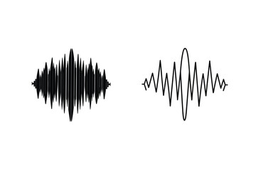Audio Waveforms Sound Visualization, Frequency, Amplitude, Signal, Music, Audio, Oscillation, Vibrato