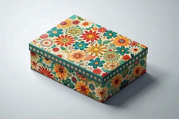 Obraz premium Rectangle Box Mockup
