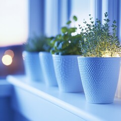 Botanical image of cultivated plants thriving in a greenhouse environment.