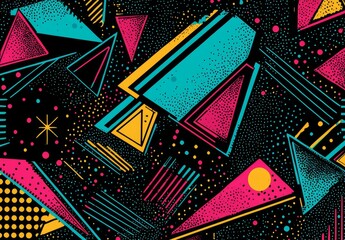 Celebrate the bold colors and patterns that defined a generation. © Sangad