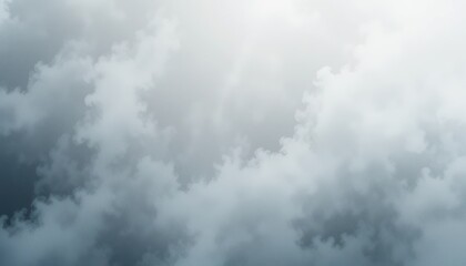 Obraz premium Dynamic cloud formation nature's spectacle overhead digital art atmospheric serene aerial perspective visual poetry