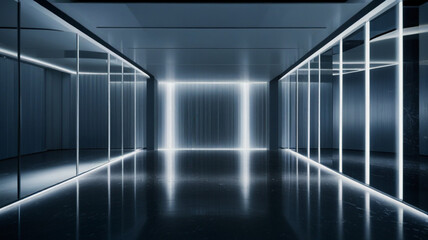 3d render Abstract minimal scene with geometrical forms for podium display or showcase.Geometric concrete shapes composition with empty space for product design show,cosmetic,shop front,mockup.