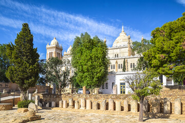 Acropolium of Carthage (Saint Louis Cathedral) located on Byrsa Hill, Carthage, Tunisia.