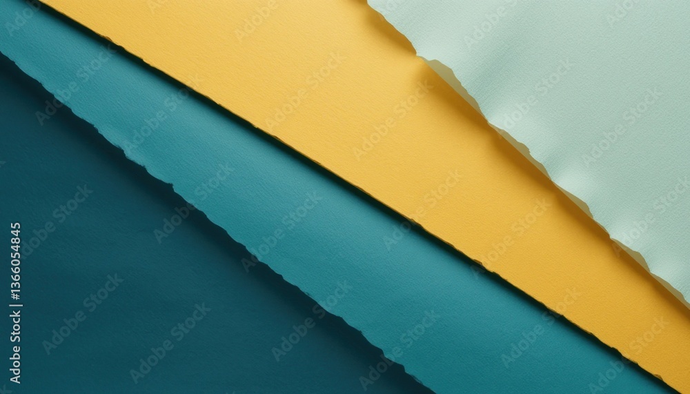 Poster creative paper layers studio setting visual art abstract background close-up view colorful compositi