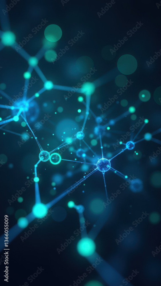 Poster magnesium glycinate structure rendering