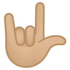 I Love You Hand Sign
