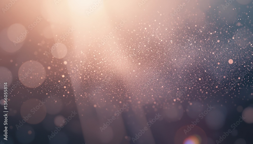 Poster captivating light particles dance in the atmosphere abstract background digital art ethereal environ
