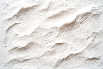 Obraz premium Textured white surface with soft waves creating serene and minim