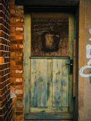 Alte T&uuml;r aus Holz