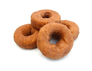 Stack Donuts on a white background
