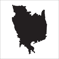 Fototapeta premium World Map Silhouette SVG – Seamless Vector Pattern for Crafts & DecorSeamless Map Pattern – Printable Cartography Vector for DIY ProjectsGeographic Map Vector – Seamless Silhouette Clipart for Fab