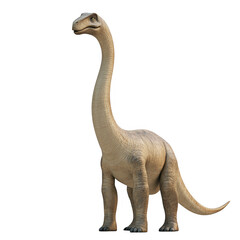 Full Body Rendering of a Brachiosaurus Dinosaur
