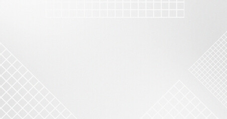 Abstract White Grid Pattern Background Modern Minimalist Design Simple Geometric Shapes Subtle...