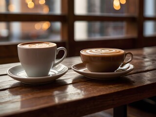 Obraz premium beautifully crafted cappuccino