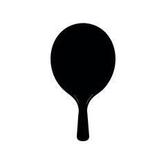 ping pong racket vector illustration