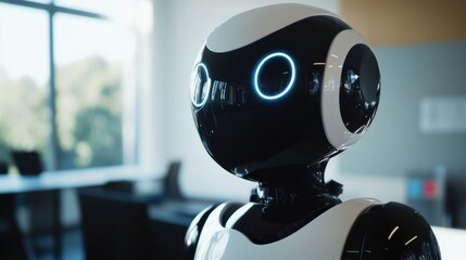 An AI powered e learning platform providing personalized educational content based on student progress and performance, Education technology style, photo of