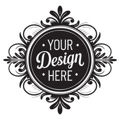 Your Design Here awesome typography t-shirt design