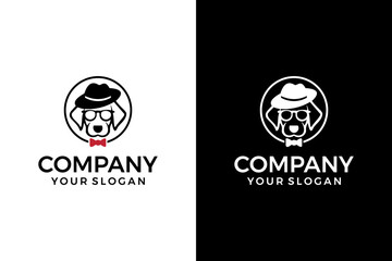 dog head logo for company