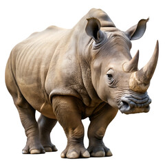 Obraz premium rhino isolated on white