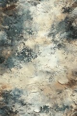 Distressed texture featuring layered paint and organic patterns, artistic surface