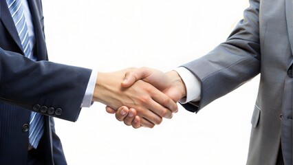 Professional Handshake Between Business Partners.