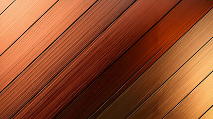 Obraz premium Diagonal Wood Plank Pattern with Warm Tones
