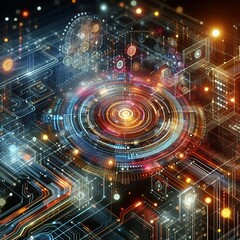 Obraz premium Advancing AI and IoT Integration: Revolutionizing Smart Technologies for Future Innovation 