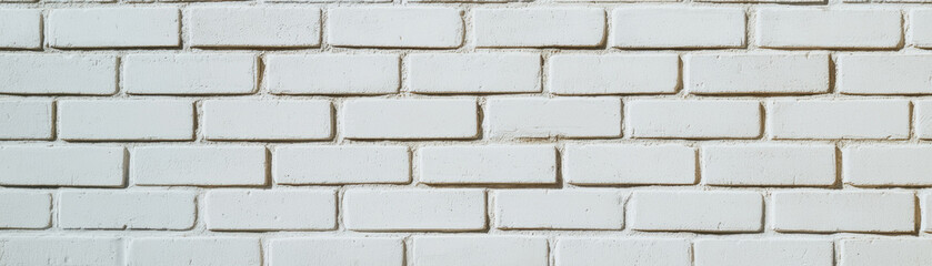 Obraz premium flat vintage wall made of faded bricks creates rustic and textured backdrop