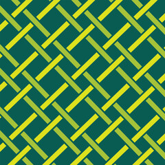 Seamless vector weaving pattern, linear background with crossed lines, textile knitted repeat tiling wallpaper, perfect simplistic minimal design.