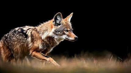 Obraz premium African Jackal Portrait In Wilderness